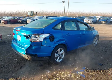 2014 Ford Focus Se из США, поврежденный, VIN 1FADP3F25EL232791